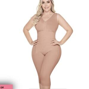 NWT Shapes Secrets Thigh Liposuction Post Surgery Compression Faja Size Large